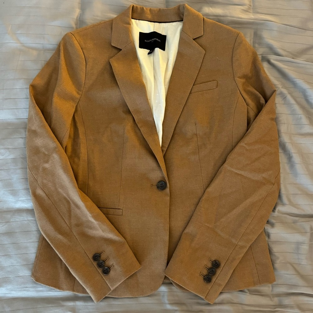 Banana Republic Tan Blazer